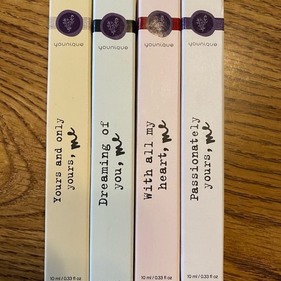 Younique fragrance roller set of 4